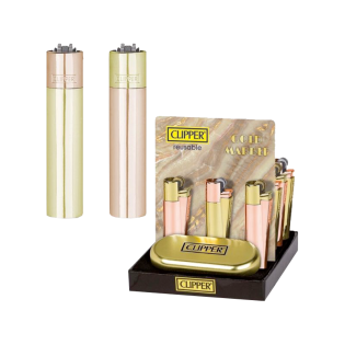 Clipper Metal Large Gold Marble