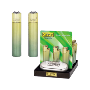 Clipper Metal Large Green Gradient