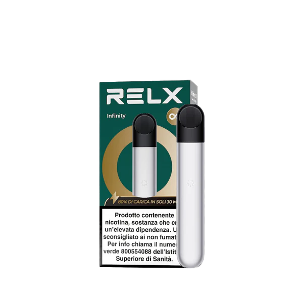 RELX Infinity Sigaretta elettronica Colore Argento