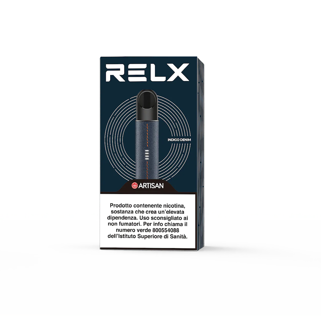 RELX Artisan Sigaretta elettronica Colore Indigo Denim