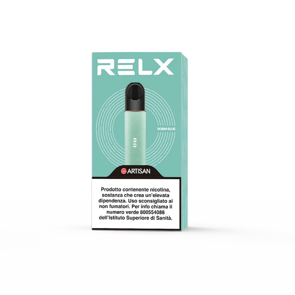 RELX Artisan Sigaretta elettronica Colore Robin Blue
