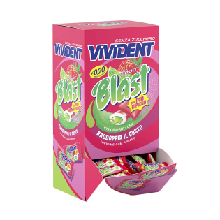 Vivident Blast Fruit Astuccio x 20pz